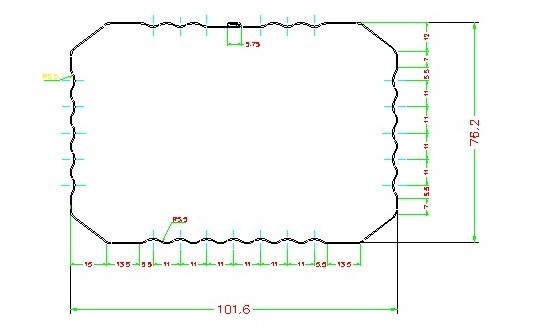 3 fase 50Hz die om Downspout Broodje Machine voor Regenwaterdownpipe tw-DP100 vormen