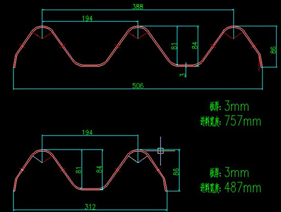7 rollen die 10 - 12m/min W Straalbroodje nivelleren die Machine voor Vangrail vormen
