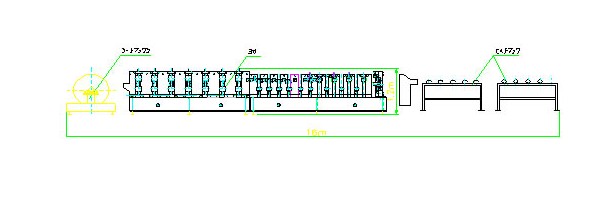 3 fase 50Hz die om Downspout Broodje Machine voor Regenwaterdownpipe tw-DP100 vormen