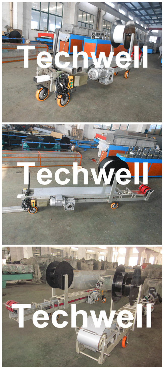 Douane Draagbare Downspout Machine/Mobiele Rainspout die Machine vormen