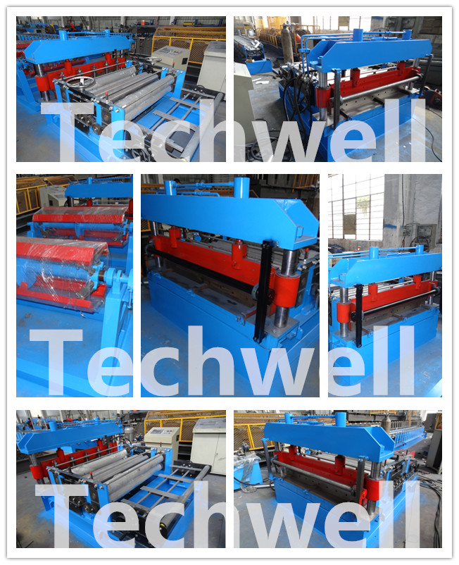 Eenvoudige Staalrol die Snijmachine voor Koolstofstaal/GI/Kleurenstaalq235-q350 Rol scheuren in Stroken