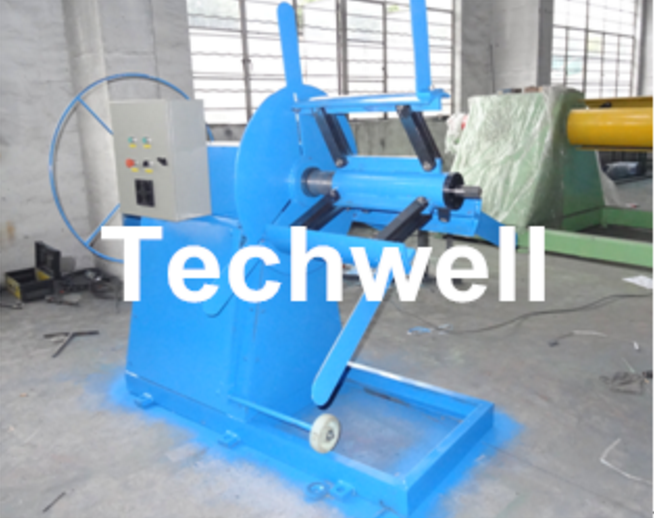 Hoog Productiviteitsc Purlin Broodje dat Machine met Hand of Hydraulische Decoiler vormt