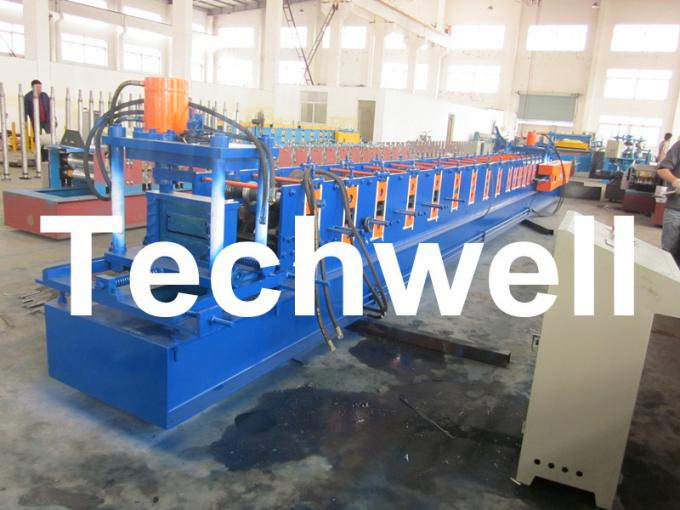 Enig Zij Regelbaar c-Profielbroodje dat Machine vormt, rollform materiaal Hydraulisch Preknipsel