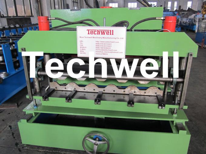 7.5KW het Broodje die van de metaaltegel Machine voor Kleurenstaal/Gegalvaniseerde Rol vormen