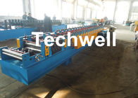 2.0mm Galvanized Steel Cable Tray Roll Forming Machine With Panasonic PLC Touch Screen , Chain Transmission