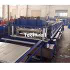 Supermaket Racking Shelf Panel Roll Forming Machine With Hydraulic Cutting Bending