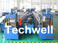 18 Forming Groups Window Frame Roll Forming Machine With 0 - 10m/min Forming Speed