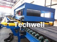 PU Insulated Sandwich Panel Forming Machine With Double Belt Drive Type , Cooling System