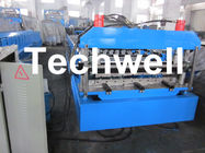 C8 Wall Panel Sheet Roof Roll Forming Machine With  0.3mm - 0.8mm Thickness