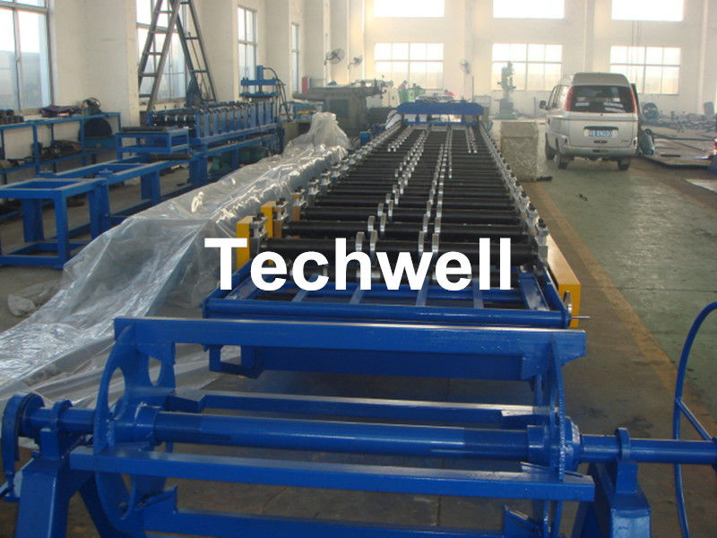 Het hydraulische scherpe Metaaldakwerk walst het Vormen van Machine 13 - 22 Posten TW27-195-780 koud