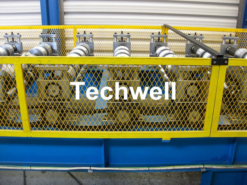 Het hydraulische scherpe Metaaldakwerk walst het Vormen van Machine 13 - 22 Posten TW27-195-780 koud