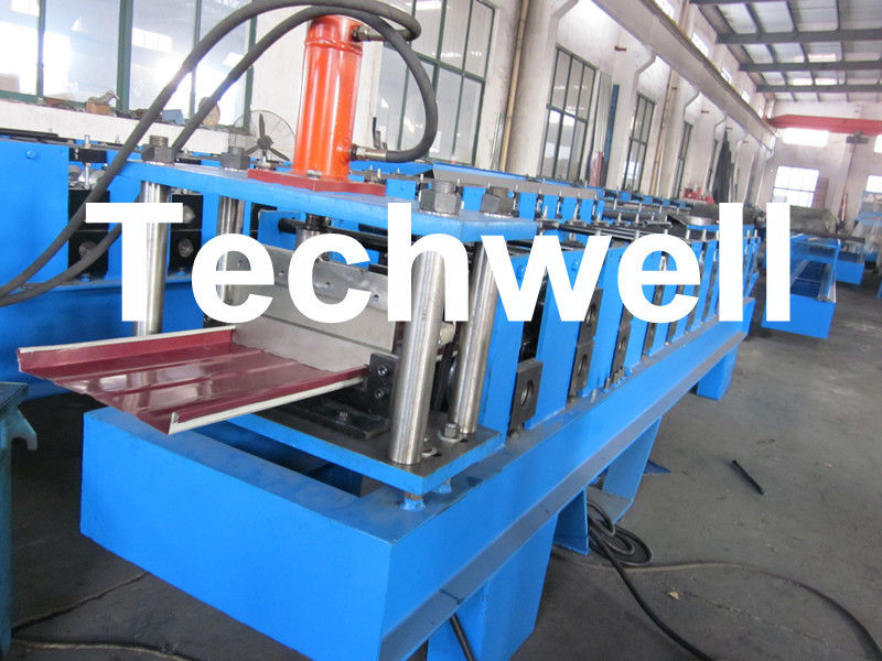Het Dakbroodje die van de aluminium Bevindend Naad Machine voor Materiële Dikte 0.5 - 1.2mm vormen