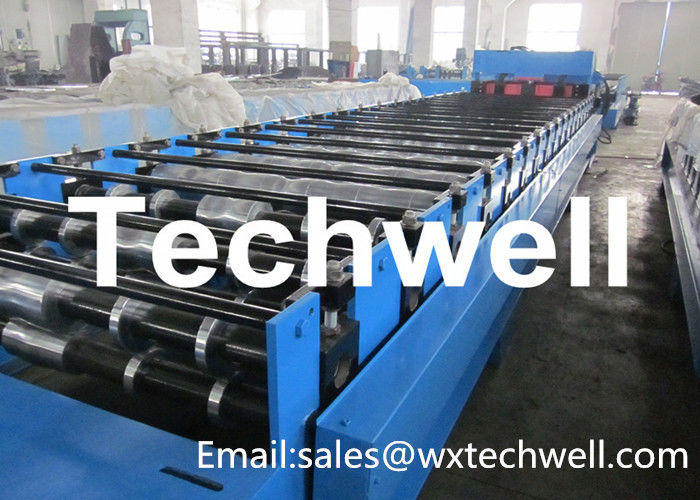 Hydraulisch Knipsel het Broodje die van de 13 - 22 Postentegel Machine voor de Tegel van het Metaaldak vormen