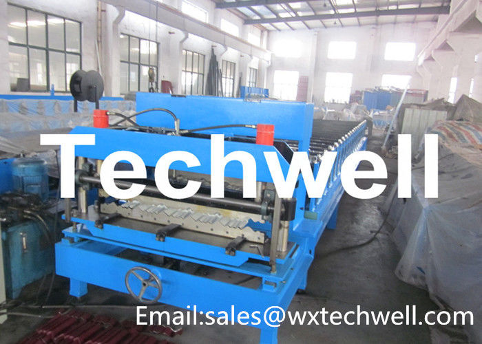 Hydraulisch Knipsel het Broodje die van de 13 - 22 Postentegel Machine voor de Tegel van het Metaaldak vormen
