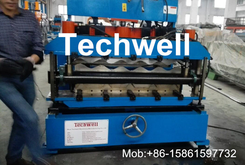 Het gegalvaniseerde Broodje die van de Roltegel Machine voor de Tegel van het Metaaldak, het Blad van het Staaldakwerk vormen