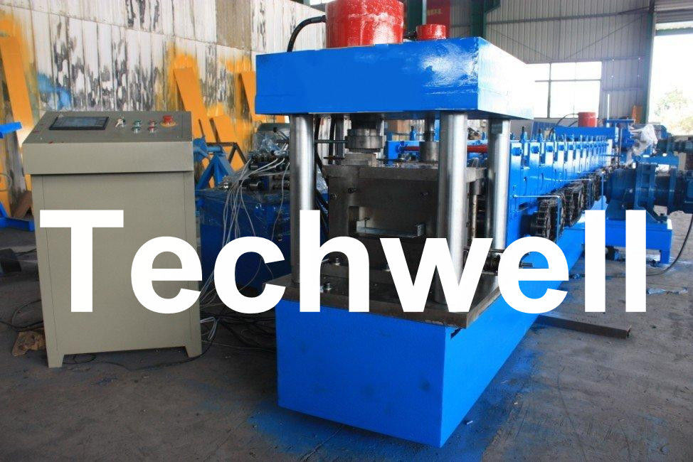 Het Broodje die van staalu Purlin Machine voor het Speciale Profiel van U Purlin met 15 kW Hoofdmachts vormen