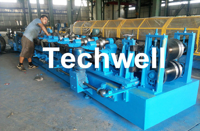 Metaal Verwisselbaar C Purlin Broodje die Machine voor 1.53.0mm Diktec Purlin Profiel vormen