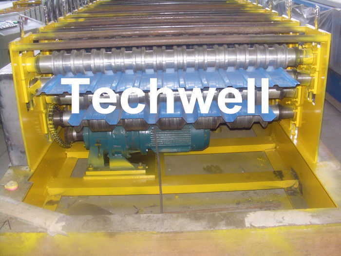 Automatisch Dubbel de Muurcomité van het Laagdak Broodje die Machine met 0.3 - 0.8mm Dikte vormen