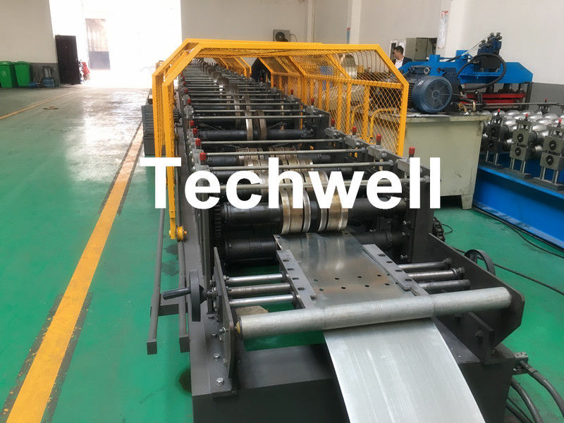 Het hoogste Purlin-GI Koolstofstaal walst het Vormen van Machine 0-15m/Min 15KW koud
