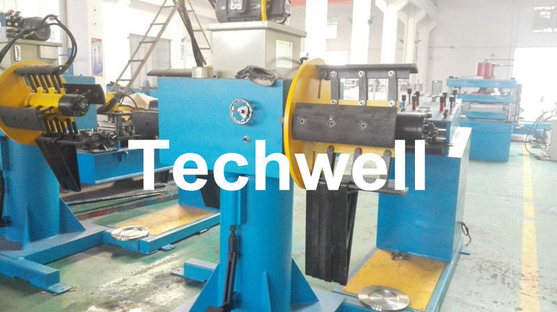 Roterende Dubbele Hoofddoorn Handuncoiler/Decoiler met Gewichtscapaciteit van 3/5 Ton