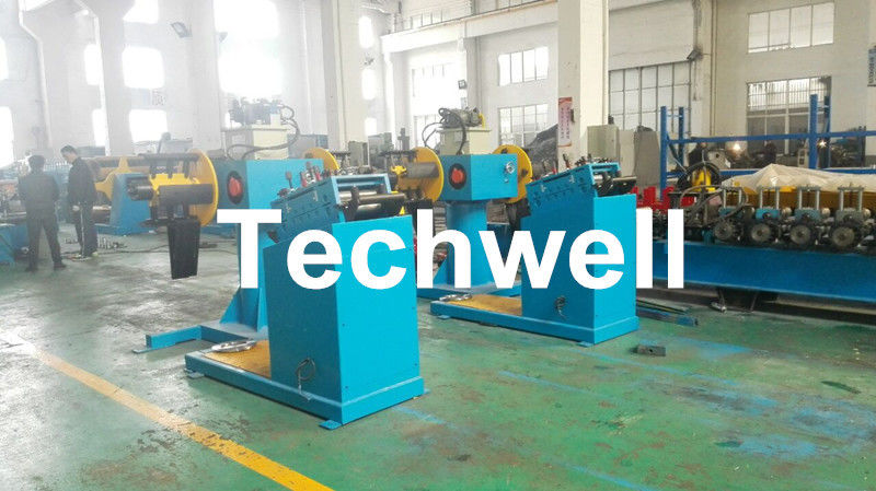 Roterende Dubbele Hoofddoorn Handuncoiler/Decoiler met Gewichtscapaciteit van 3/5 Ton