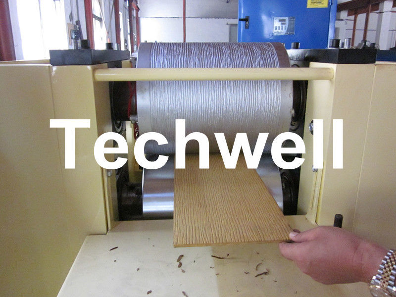 300/360/400mm gebruikte de Houten Vloer het In reliëf maken Machine wijd voor het In reliëf maken op Stevige Houten Raad