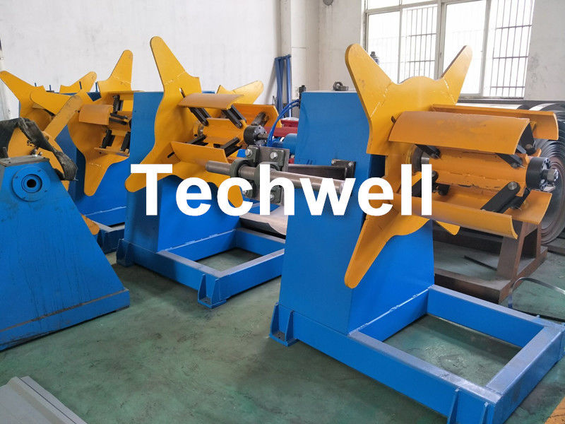 Handdecoiler/Uncoiler, het Paraplutype met zich het Hand Uitbreiden & het Passief ontrollen zich voor 5 Ton