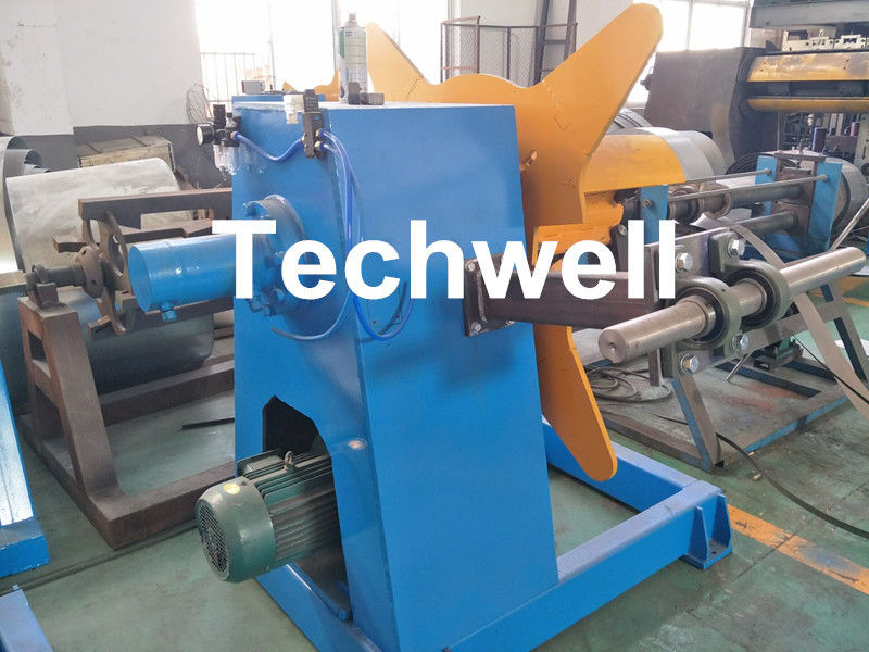 Handdecoiler/Uncoiler, het Paraplutype met zich het Hand Uitbreiden & het Passief ontrollen zich voor 5 Ton