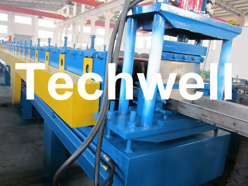 De Structuur van de muurplaat walst het Vormen van Machine met 0-15m/Min koud Vormt Snelheid voor het Maken van Hoge zijdenkanaal