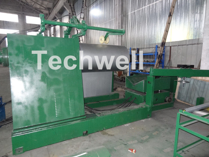 7 / 10/15 Ton het Staalrol Decoiler van de Gewichtscapaciteit met Regelbare het Werk Snelheid