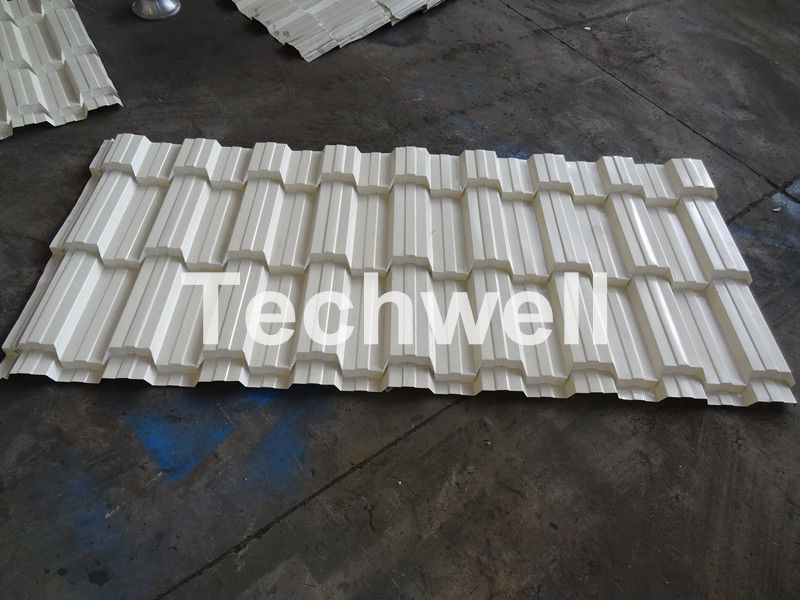 7.5KW het Broodje die van de metaaltegel Machine voor Kleurenstaal/Gegalvaniseerde Rol vormen