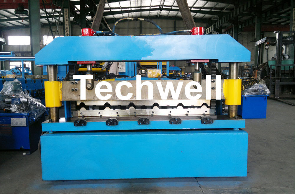 Het Comité van het metaal Trapezoïdaal Dak Broodje die Machine om Trapezoïdaal Dakcomité Te maken vormen