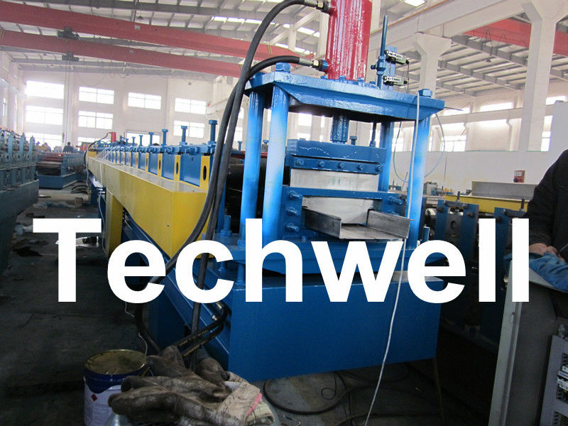 18 het vormen van het Broodje die van Purlin van Postenhoge zijden Machine met Hand/Hydraulische Uncoiler vormen