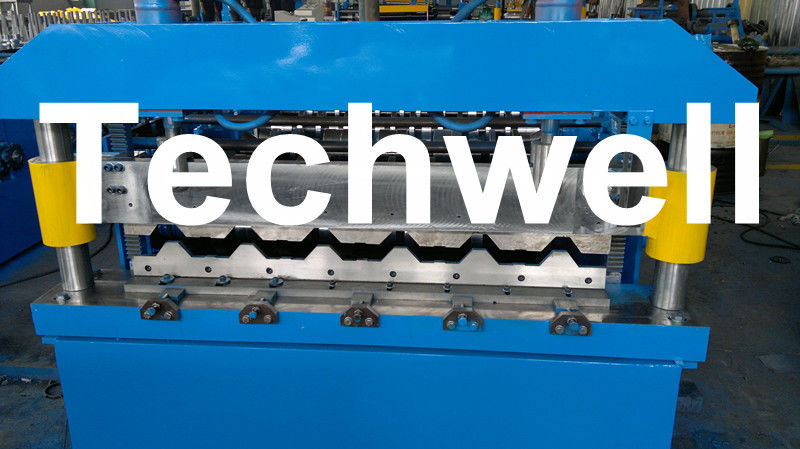 Het Bladbroodje die van het metaaldakwerk Machine, Dakwerkblad vormen die Machine met 20 het Vormen zich Posten maken