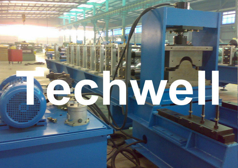 7.5 KW-de Randglb Broodje die van het Tegeldak Machine met 0.3 - 0.7mm Materiële Dikte vormen