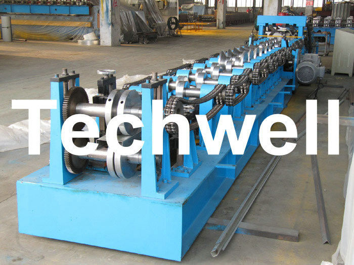 80300mm Regelbaar C Z de Sectiebroodje dat van de Hoge snelheidsgrootte Machine voor CZ Purlins vormt