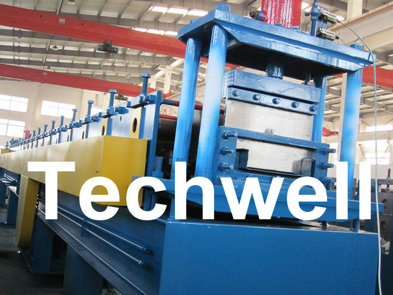18 het vormen van het Broodje die van Purlin van Postenhoge zijden Machine met Hand/Hydraulische Uncoiler vormen
