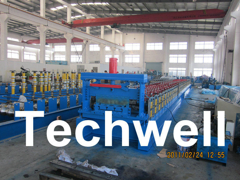 Het Broodje die van het de Vloerdek van de staalstructuur Machine voor Dakdek vormen, Staaltegel tw-FD1250