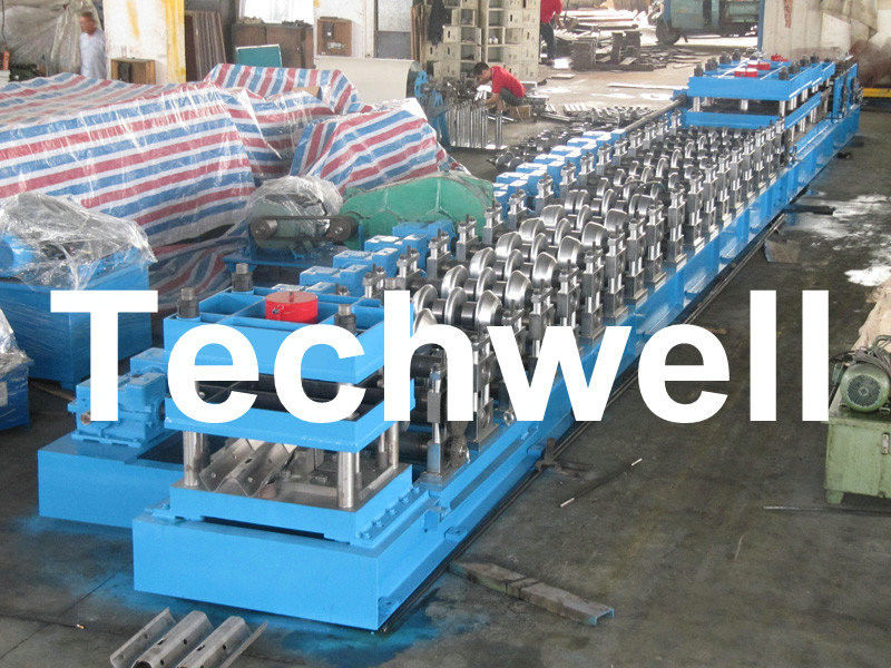 7 rollen die het Broodje nivelleren die van de Snelwegvangrail Machine voor Vangrail tw-W312 vormen