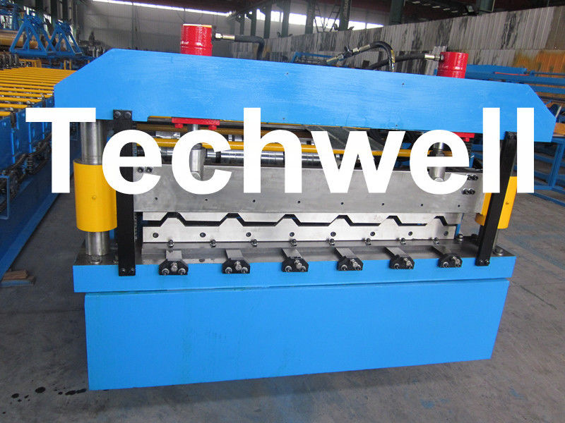 Het Bladbroodje die van het metaaldakwerk Machine, Dakwerkblad vormen die Machine met 20 het Vormen zich Posten maken