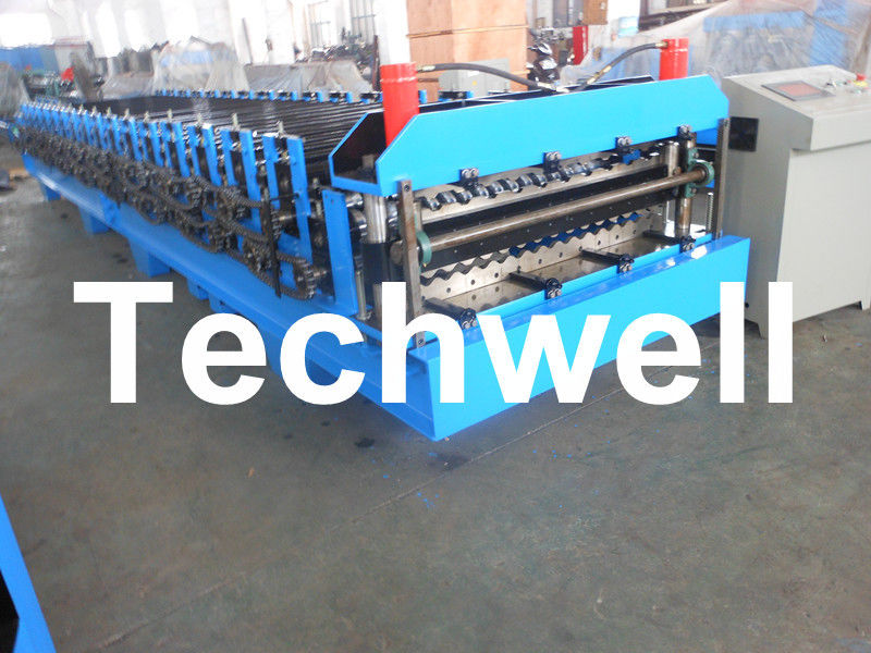 Automatisch Dubbel de Muurcomité van het Laagdak Broodje die Machine met 0.3 - 0.8mm Dikte vormen