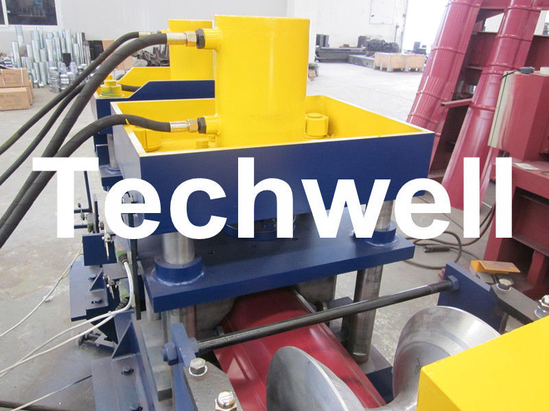 Het hoogwaardige 45# Hydraulische Scherpe Broodje die van de Randtegel Machine met PLC Controle vormen