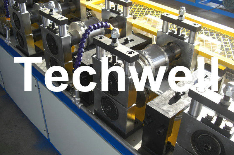 CCr15 het Hoogwaardige Blind dat van de Staalrol Machine, 0,5 - 1.2mm Rolling shutterdeur vormt die Machine vormt