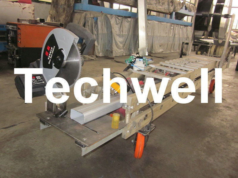 Draagbare Downpipe die Machine voor Koper 16 oz-Regenwaterdownpipe tw-PDP100 vormt