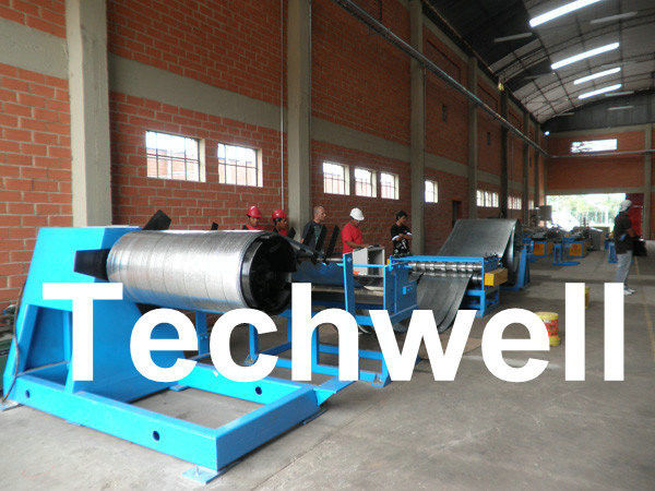 0.2 - 2.0 * 1300mm Eenvoudige Staalrol die Snijmachine met 0 - 30m/min Snelheid scheuren