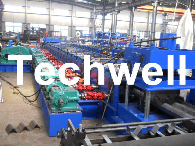 7 rollen die het Broodje nivelleren die van de Snelwegvangrail Machine voor Vangrail tw-W312 vormen