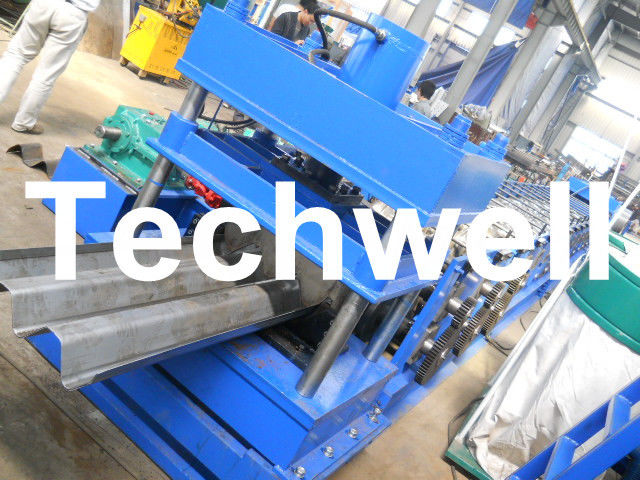 15KW het Broodje die van de wegvangrail Machine met 7 Rollen vormen die voor w-Straalvangrail nivelleren