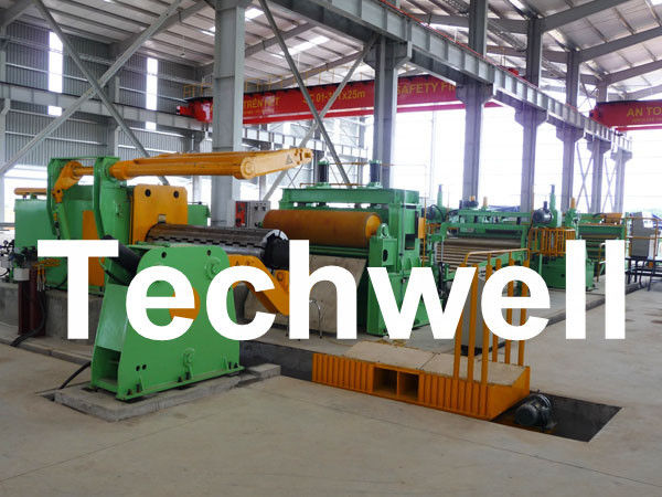 Hoge snelheid 2 - 8 * 2000mm het Blad die van het Staalmetaal Machine voor de Rollen tw-SLT1250 scheuren van Cr/u-