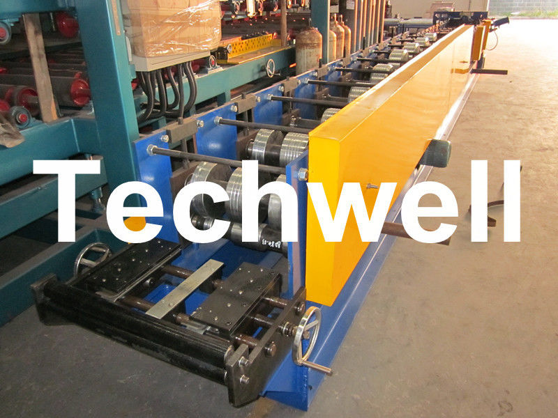 3“ * 4“ Rechthoekig Rainspout Broodje die Machine voor Regenwaterdownpipe vormen, Waterpijp