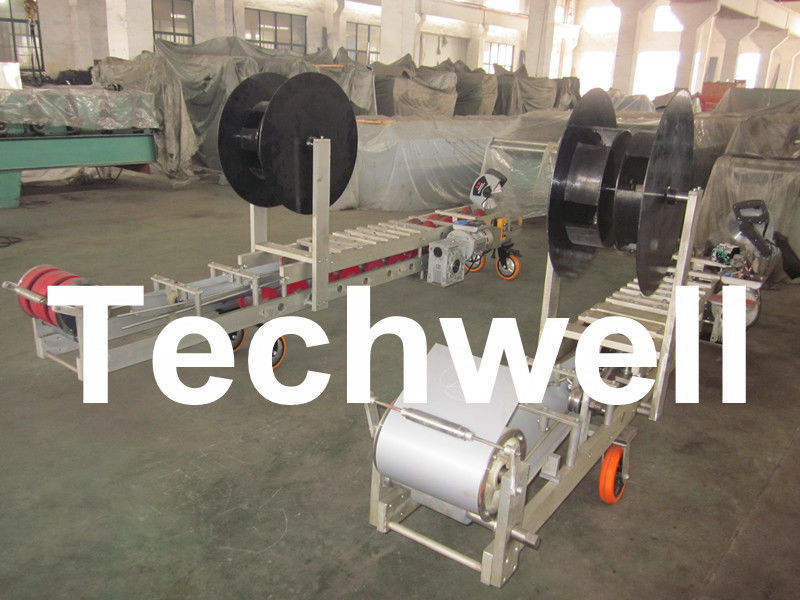 Draagbaar Downpipe Broodje die Machine voor Regenwaterdownpipe vormen, Waterpijp, Rioolbuis